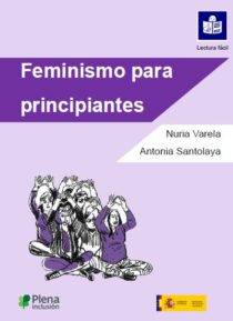 portada feminismo para principiantes lectura fácil mujeres hacen gesto feminista
